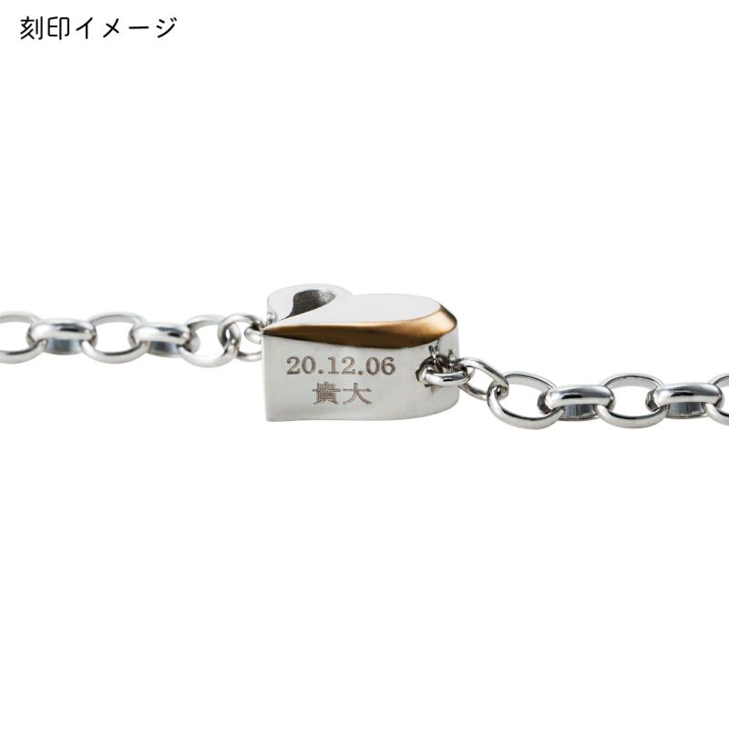 遺骨ブレスレット メモリアルアクセサリー ステンレス MEMBR301｜white