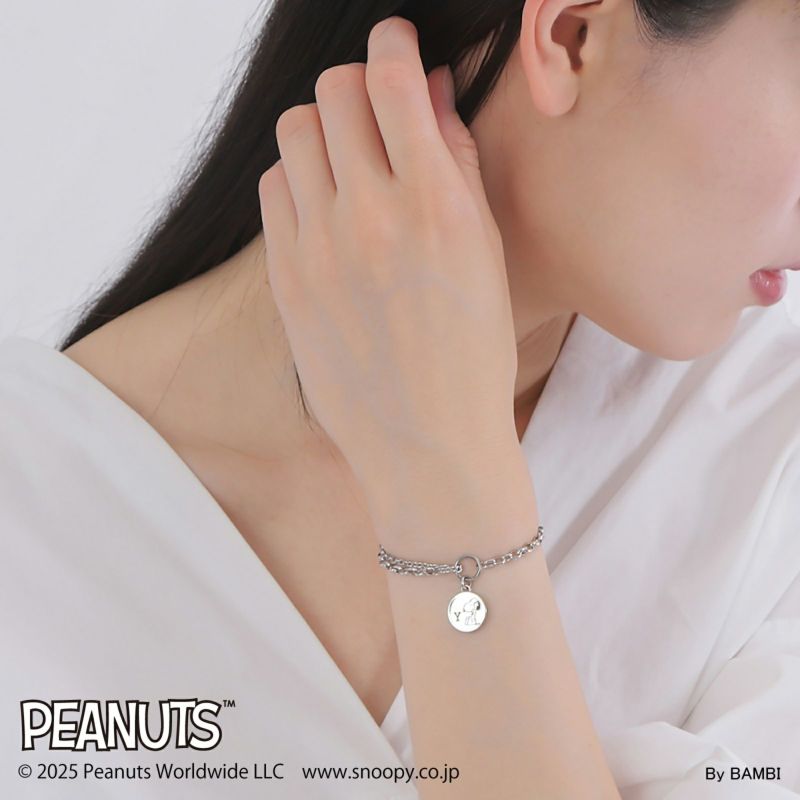 スヌーピー PEANUTS｜ブレスレット アンクレット ステンレス PNST008SV