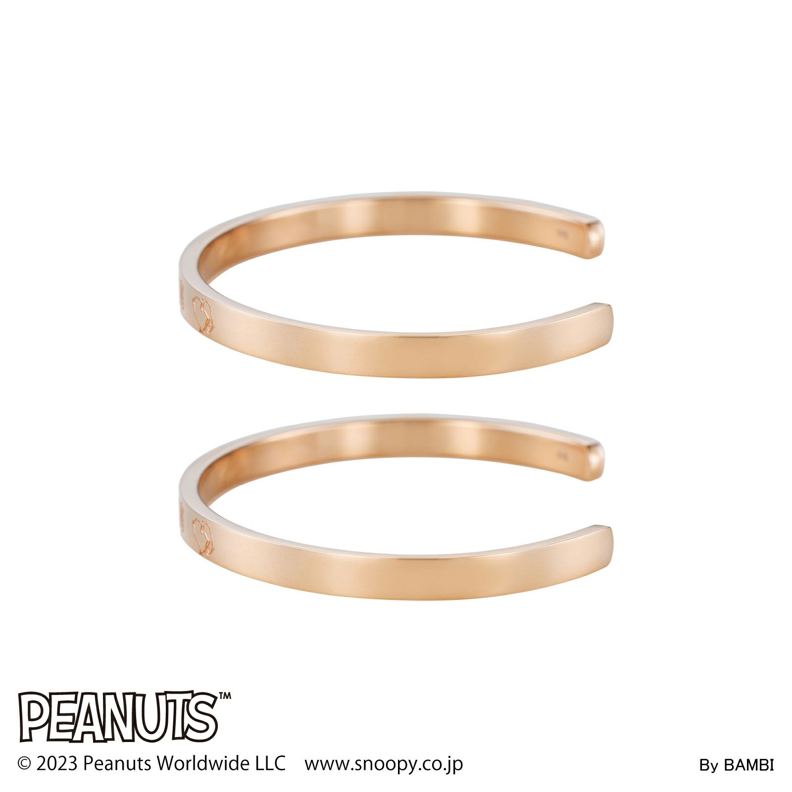 スヌーピー PEANUTS｜レディースバングル 2個セット