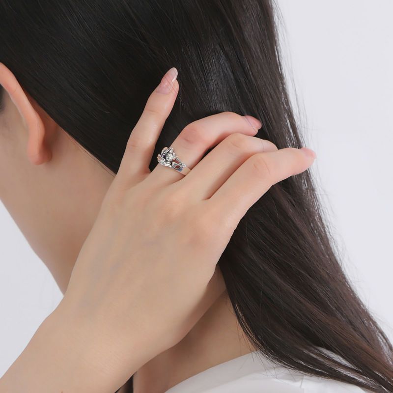 クロミ 20周年 サンリオ｜リング シルバー SAKU20-R001SV｜white